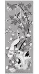 矢量花鸟中国山水风格画