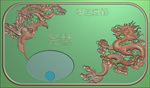 精雕图 茶盘