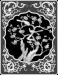 梅花灰度图