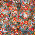 小碎花花卉数码印花花型图案设计