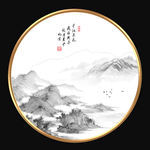 山水画 水墨山水画 意境山水画