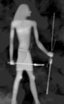 男子灰度图