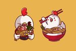 卡通小鸡