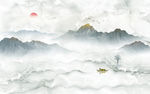 水墨山水画