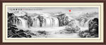 山水画 水墨画 中国风山水画