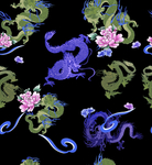 数码印花 花朵 花朵布匹 玫瑰