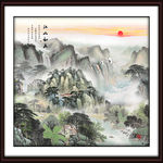 山水风景画