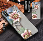 浮雕鲜花手机壳模板