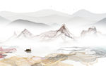 高端山水高清背景 TIF分层