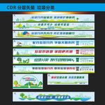 垃圾分类户外背景墙