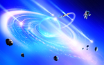 星空星系流星