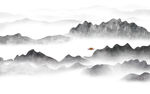 中式山水画