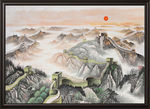长城国画长城长城国画