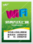 WIFI展板