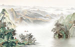 高档 爆款新山水画 TIF分层