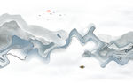抽象山水画