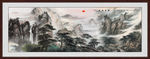 山水画水墨山水画 意境山水画