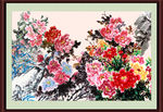 国画牡丹