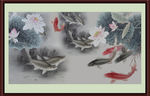荷花图