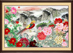 国画牡丹