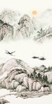 高档 新款玄关山水 TIF分层