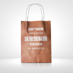 精品棕色布袋包装设计