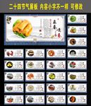二十四节气展板