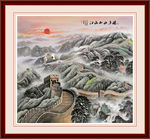 长城国画长城长城国画