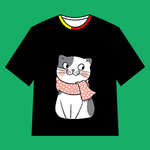 卡通猫咪Ｔ恤衫