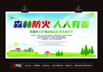 森林防火人人有责消防安全预防火