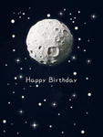 月球星球星空生日海报拍照背景