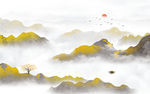 中式山水画