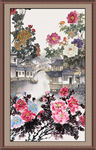 国画牡丹