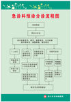 急诊科预诊分诊流程图