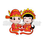 古代新郎新娘2021版