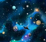 炫丽宇宙星空