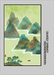 玄关山水画