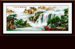 山水画水墨山水画 意境山水画