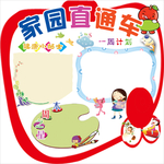 家园直通车异形牌