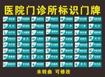 医院门诊所标识门牌