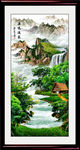 山水画水墨山水画 意境山水画