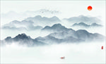 山水画 水墨山水画 意境山水画