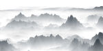 山水画底图