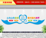 心灵驿站文化墙