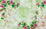 中式背景