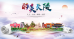 炎陵大醉美文明卫生城市印象海报