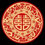 汉式婚礼主题圆
