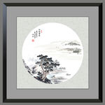 山水画水墨山水画 意境山水画