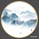 意境山水画