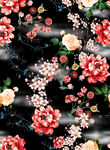 大牌 手绘花